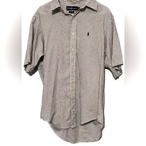 Men's Polo Short Sleeve‎ Button Down Sz 2XL